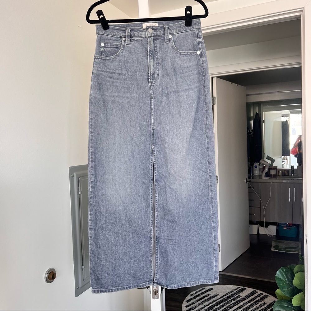 Universal Thread Light Blue Denim Skirt